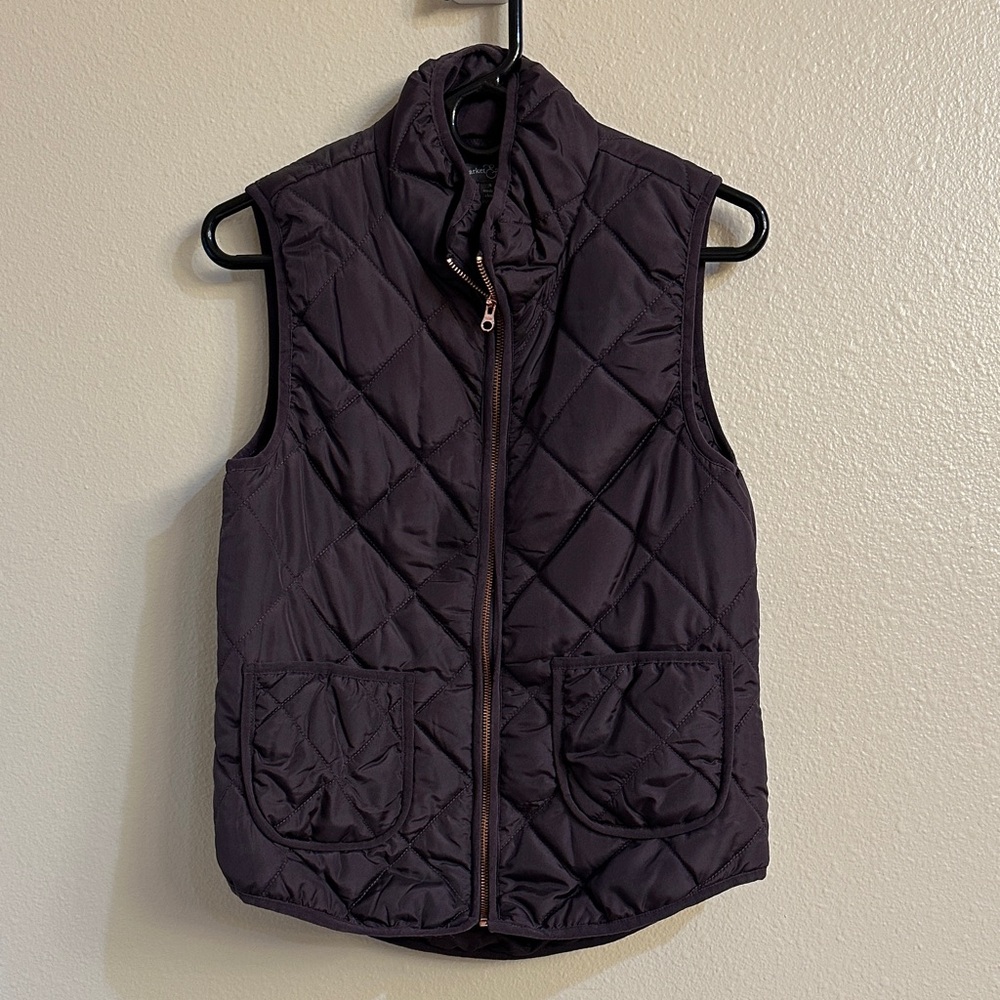 Market & Spruce Vest - Dark Purple